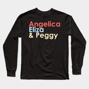 angelica eliza and peggy v2 Long Sleeve T-Shirt